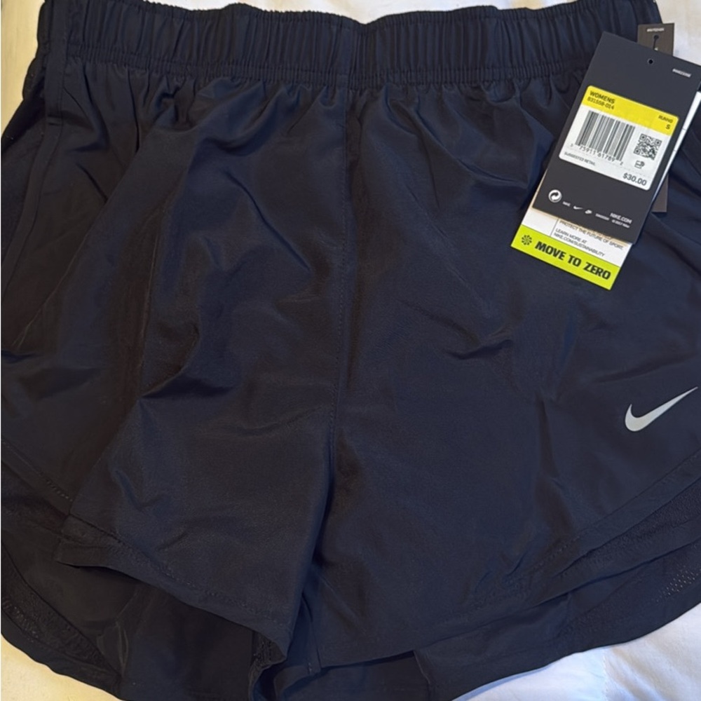 NWT - Nike Running Shorts Black